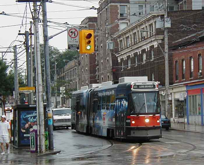 Toronto Transit Commission ALRV streetcar 4225